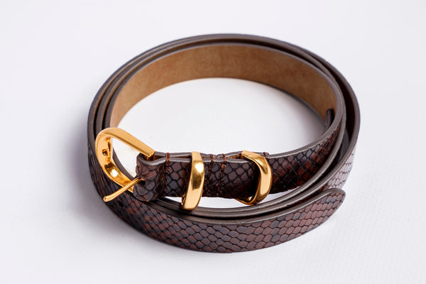 Reptile effect belt