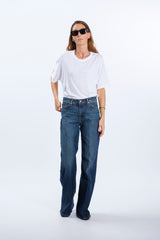 JEANS DRITTO A VITA BASSA