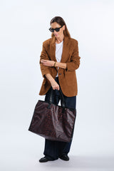 LEOPARD TOTE BAG