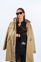 BEIGE PARKA