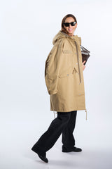 BEIGE PARKA
