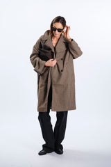 CAPPOTTO OVERSIZE MISTO LANA