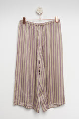 Striped Bermuda shorts