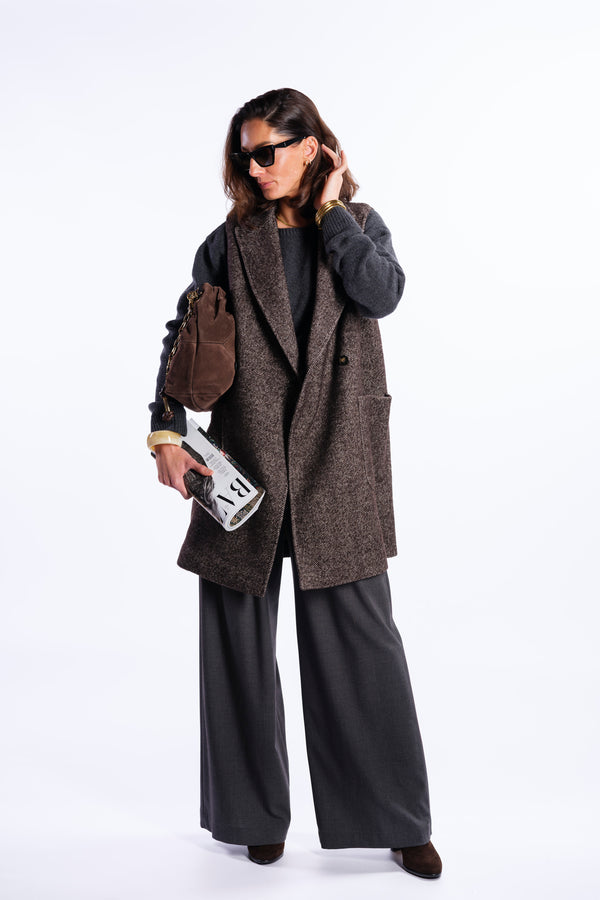 Herringbone waistcoat