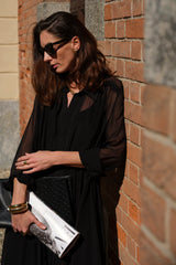 Abito  nero chemisier