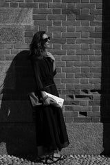 Abito  nero chemisier