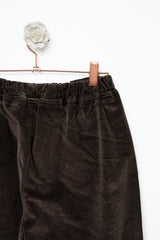 PANTALONE RELAXED CROPPED CAFFÈ