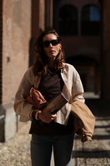 CAMICIA A RIGHE MALTO