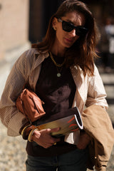 CAMICIA A RIGHE MALTO