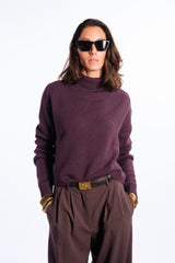 Cintura in pelle caffè