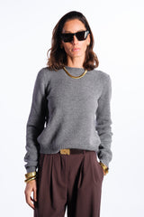 Cintura in pelle caffè