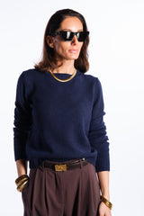 Cintura in pelle caffè