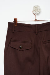 pants BURGUNDY