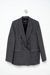 BLAZER PRINCIPE DI GALLES FERRO