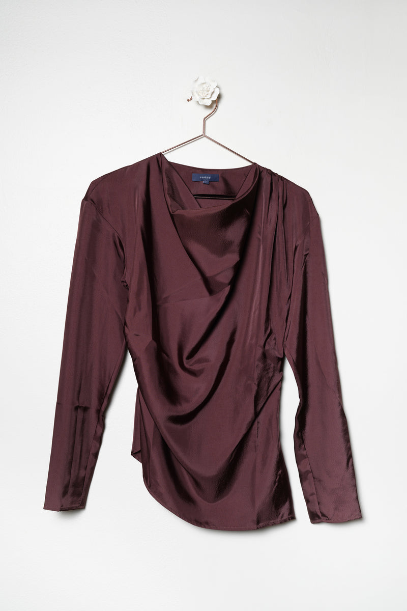 Blusa vinaccia