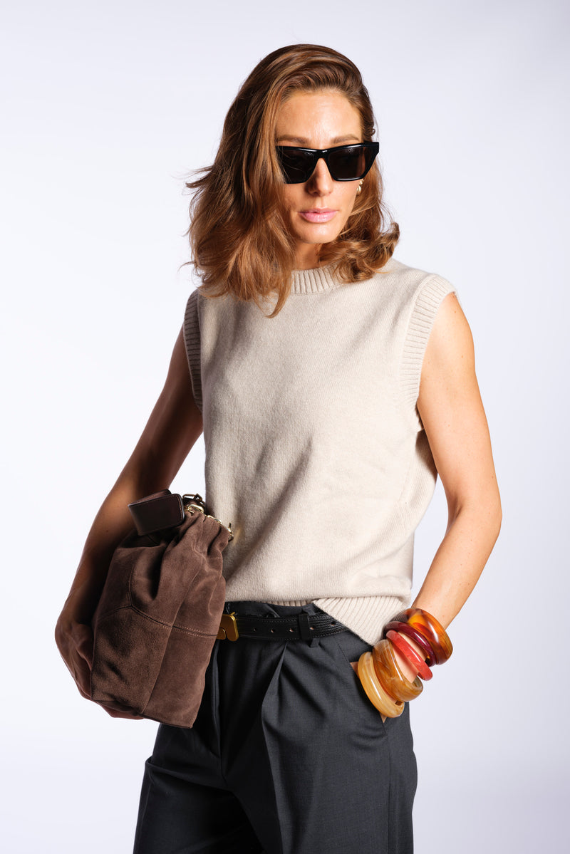 JILL | GILET GIROCOLLO