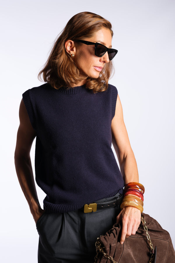 JILL | GILET GIROCOLLO