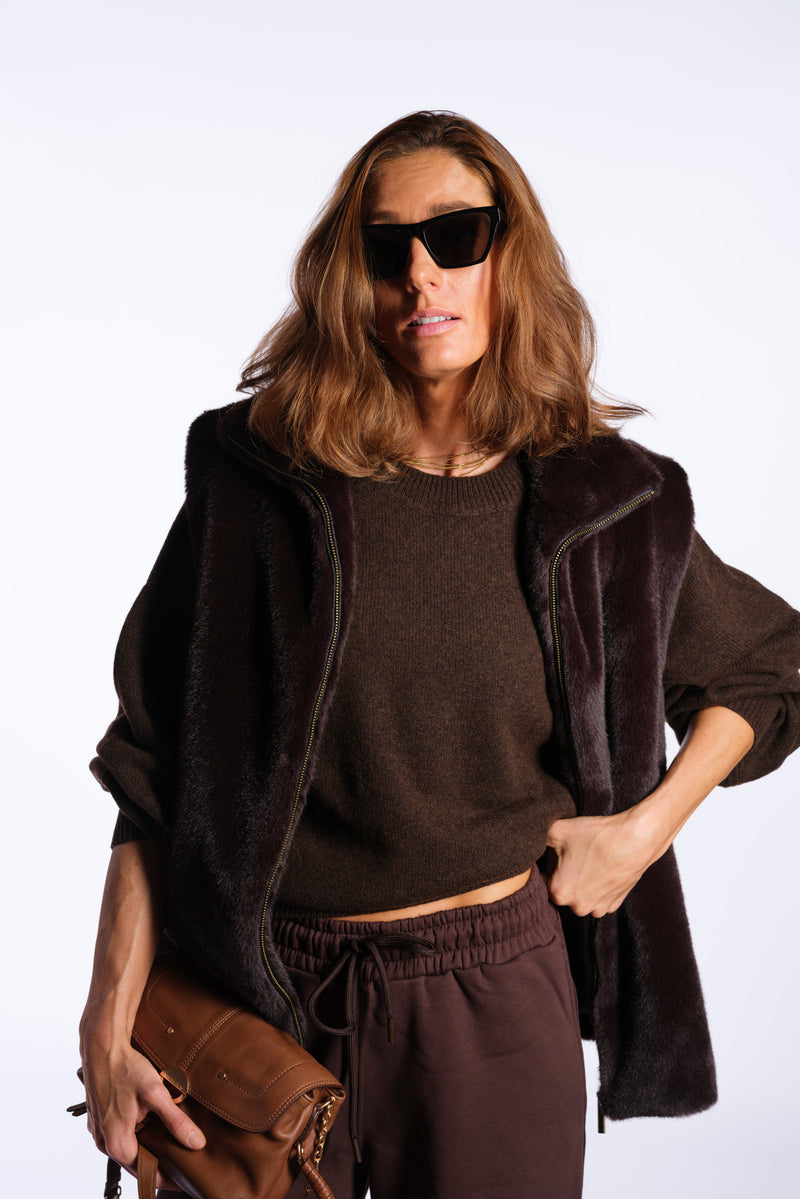 Fur Gilet testa moro