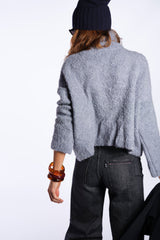 jeans wide leg  nero