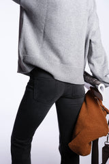 Jeans nero flared