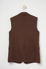 Giacca gilet chocolate