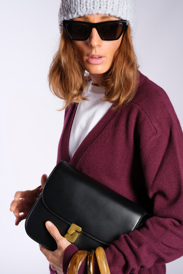 borsa tracolla maxi nera