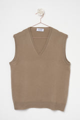 HARRY MELANGE GRAY | LIGHT CASHMERE VEST