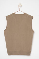 HARRY MELANGE GRAY | LIGHT CASHMERE VEST
