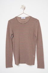 LILY RIGA SESAME | LIGHT CASHMERE CREW NECK