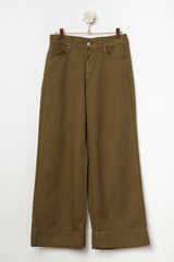 Pantalone palazzo crop