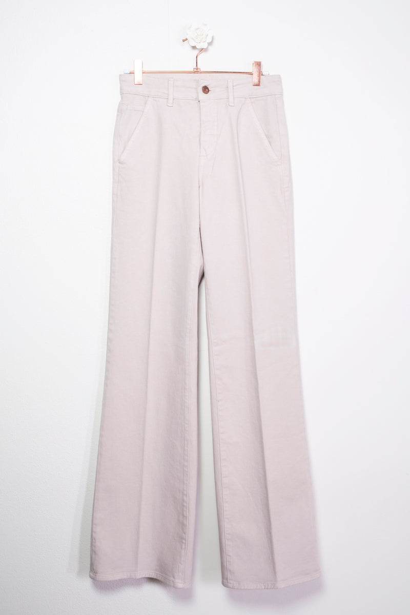 Velvet brown palazzo pants
