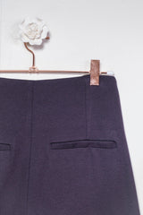 Pantalone fluido blu notte