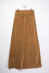 Velvet palazzo pants