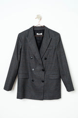 PRINCE OF WALES DOUBLE BREASTED BLAZER