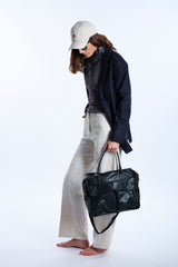 pants embroidered denim