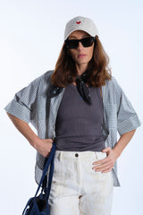 pants embroidered denim