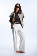 T-shirt oversize terra