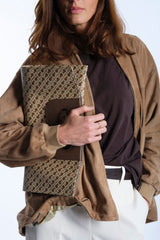 BORSA PIATTINA  MOKA