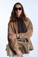 BORSA PIATTINA  MOKA