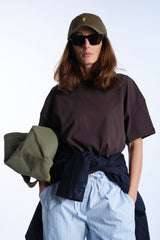 T-shirt oversize terra
