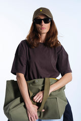 T-shirt oversize terra