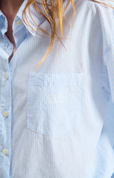 Camicia oversize righe