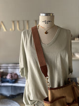 T-SHIRT OVER MANICHE CORTE