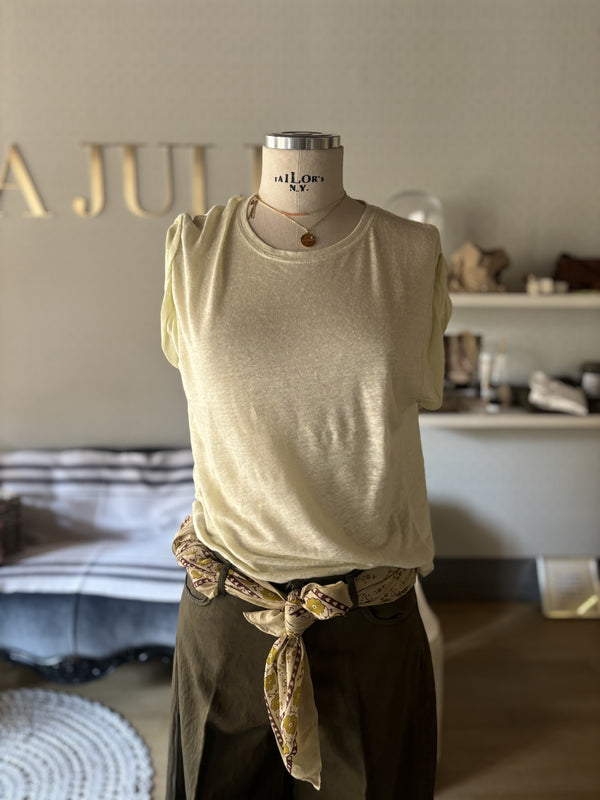 T-shirt in lino