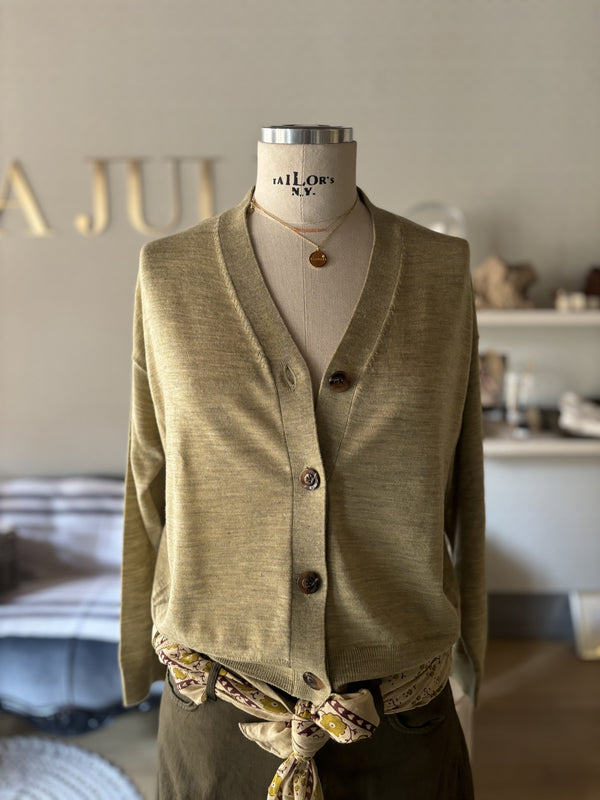 CARDIGAN IN LANA MERINO