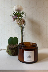 Candela muschio bianco 360gr