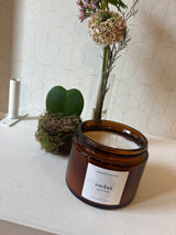 Candela muschio bianco 360gr