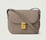 Borsa in pelle goffrata