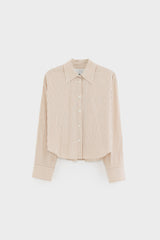 CAMICIA A RIGHE MALTO