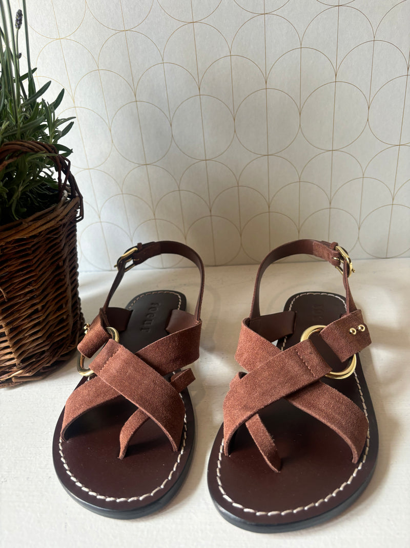 Sandalo suede